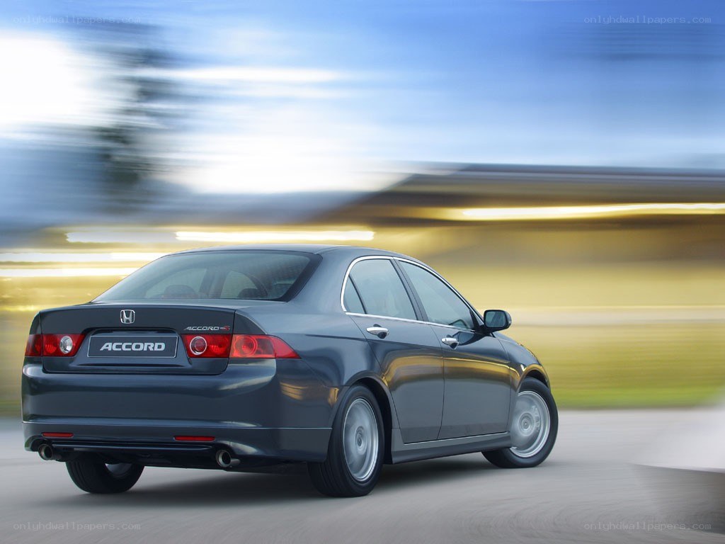 Honda Accord in motion