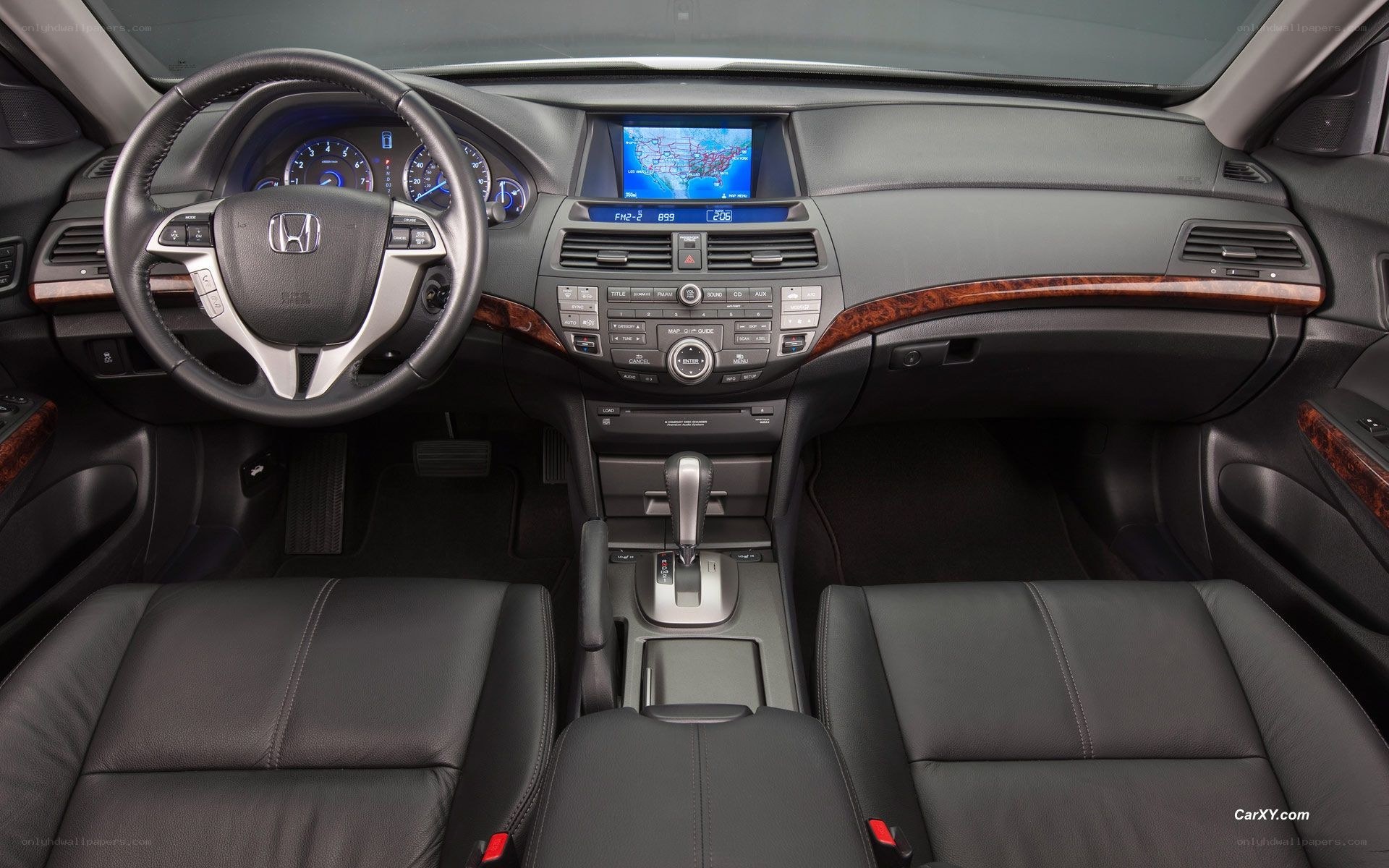 Honda Accord interior dashboard