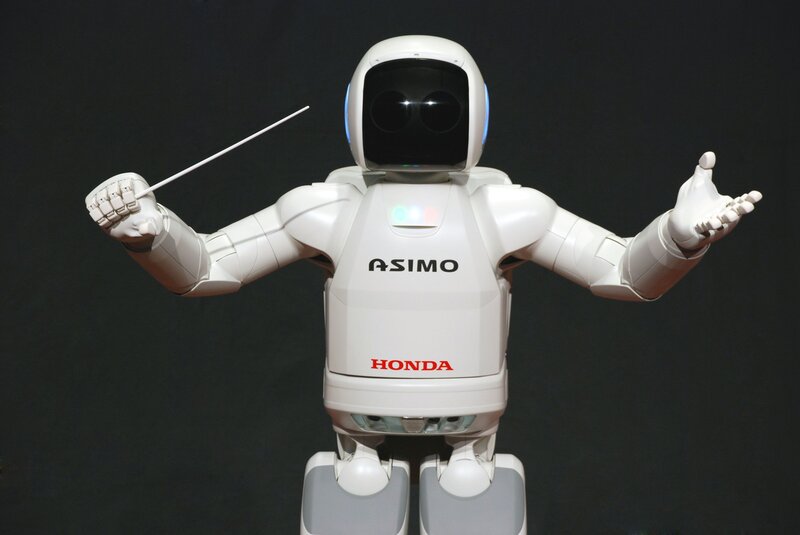 Honda ASIMO robot conductor