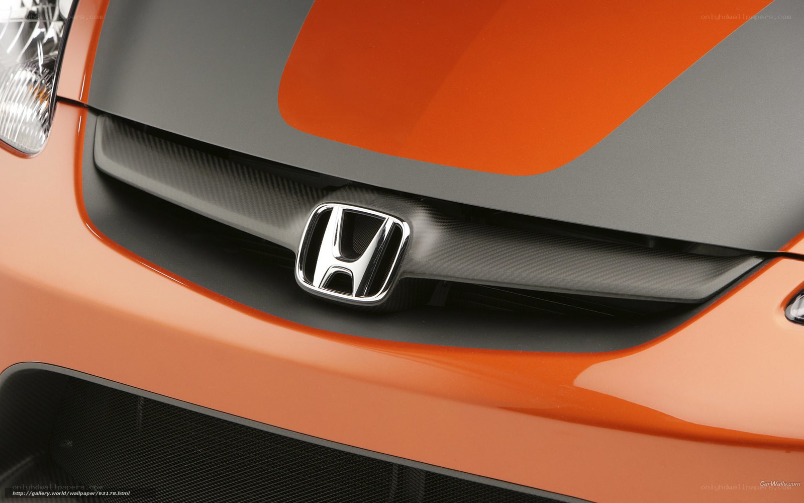 Honda car front grille