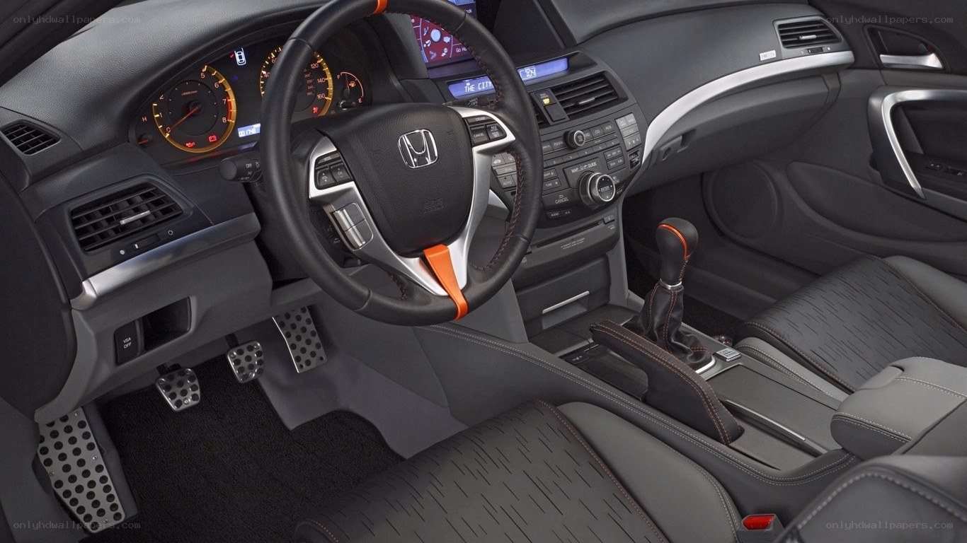 Honda car interior dashboard