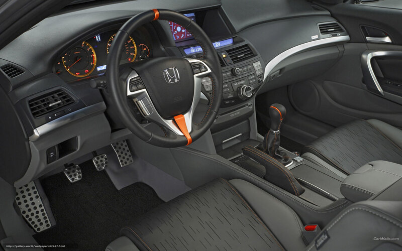 Honda car interior dashboard