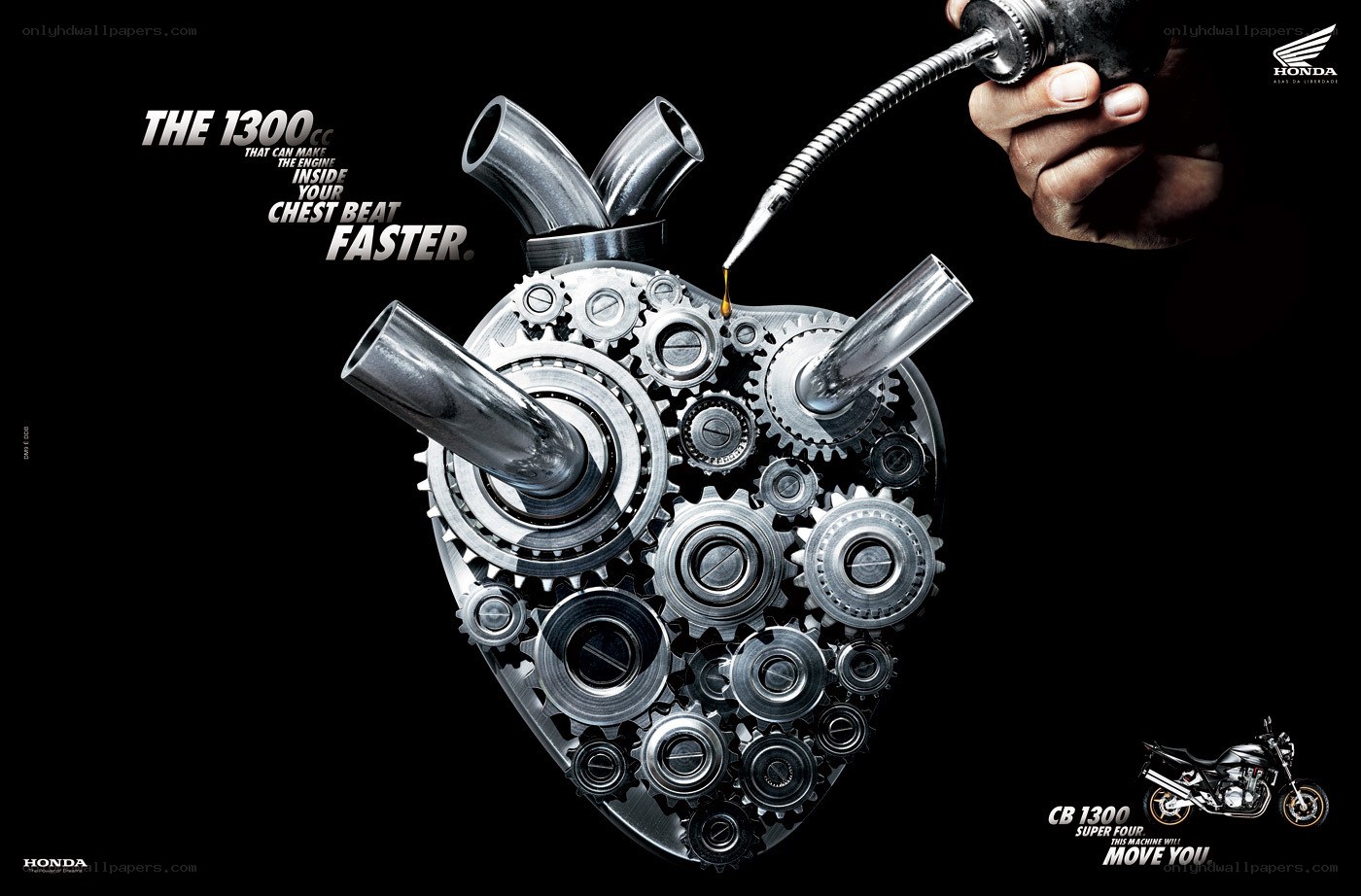 Honda CB 1300 engine heart