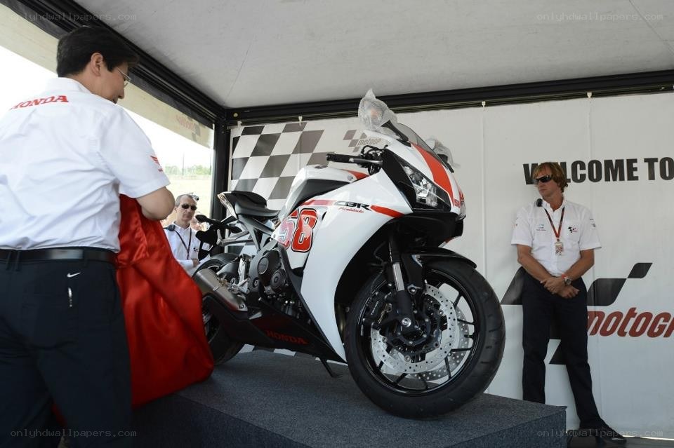 Honda CBR motorcycle unveiling