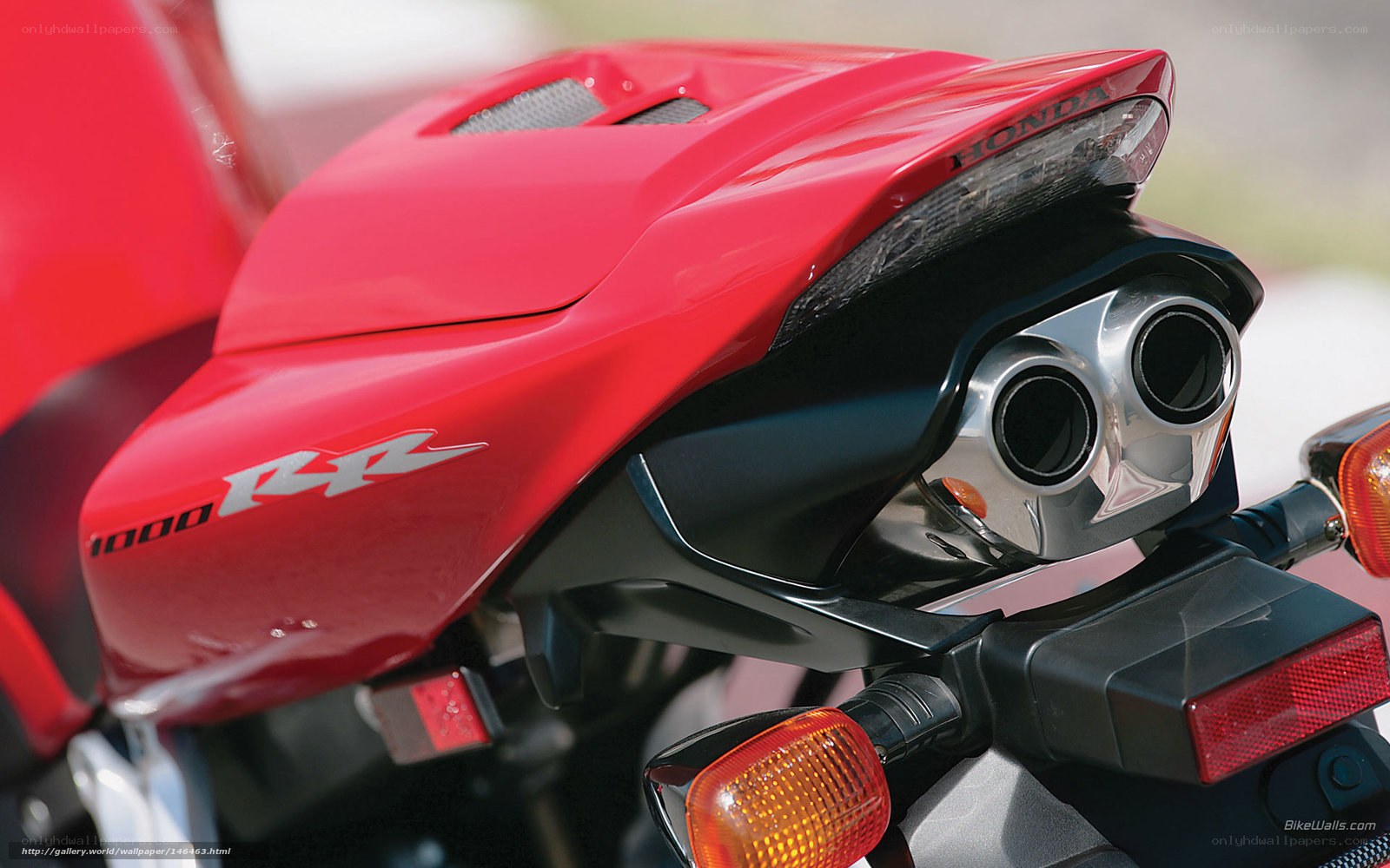 Honda CBR1000RR rear view