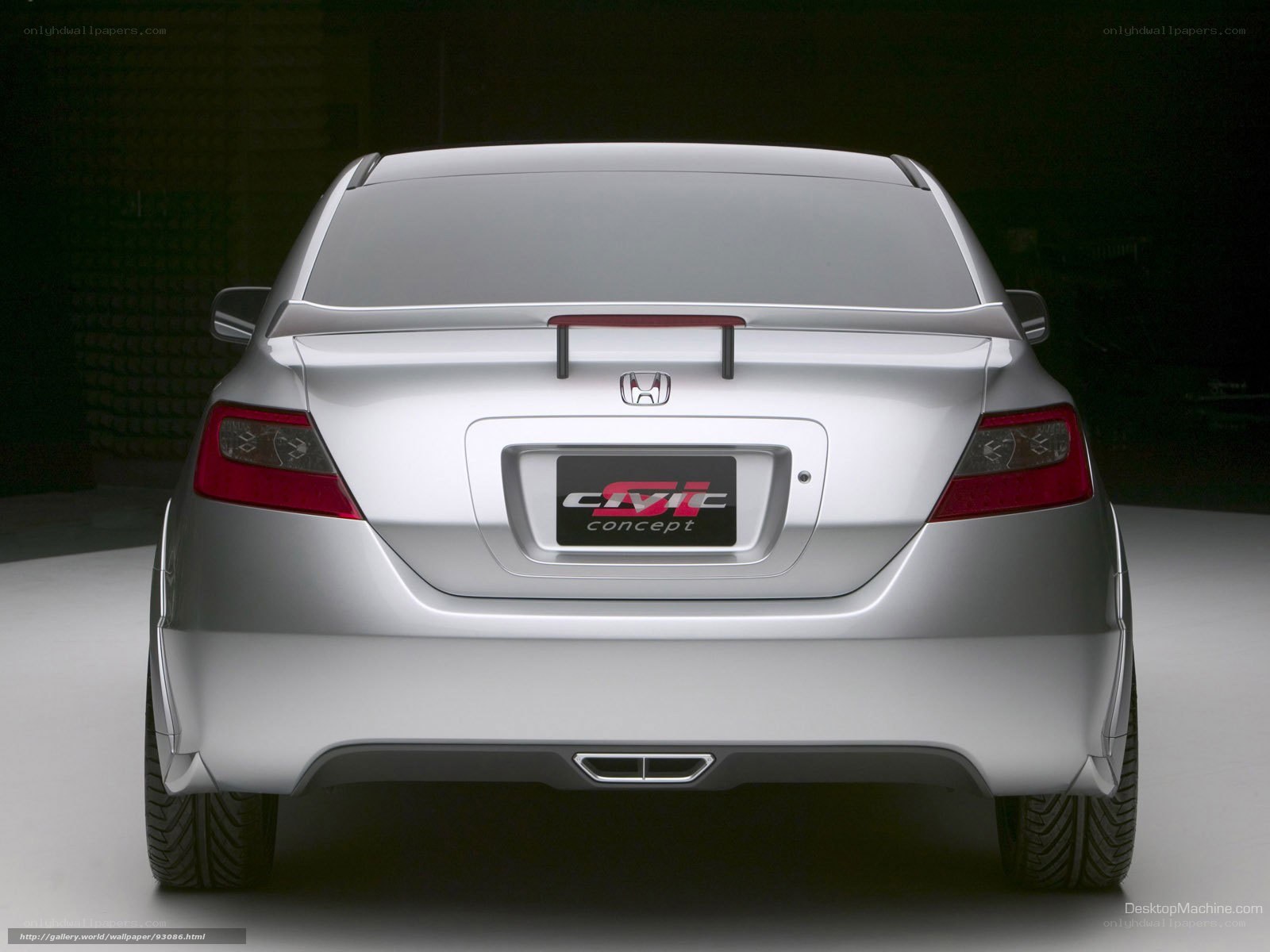 Honda Civic Concept rear view