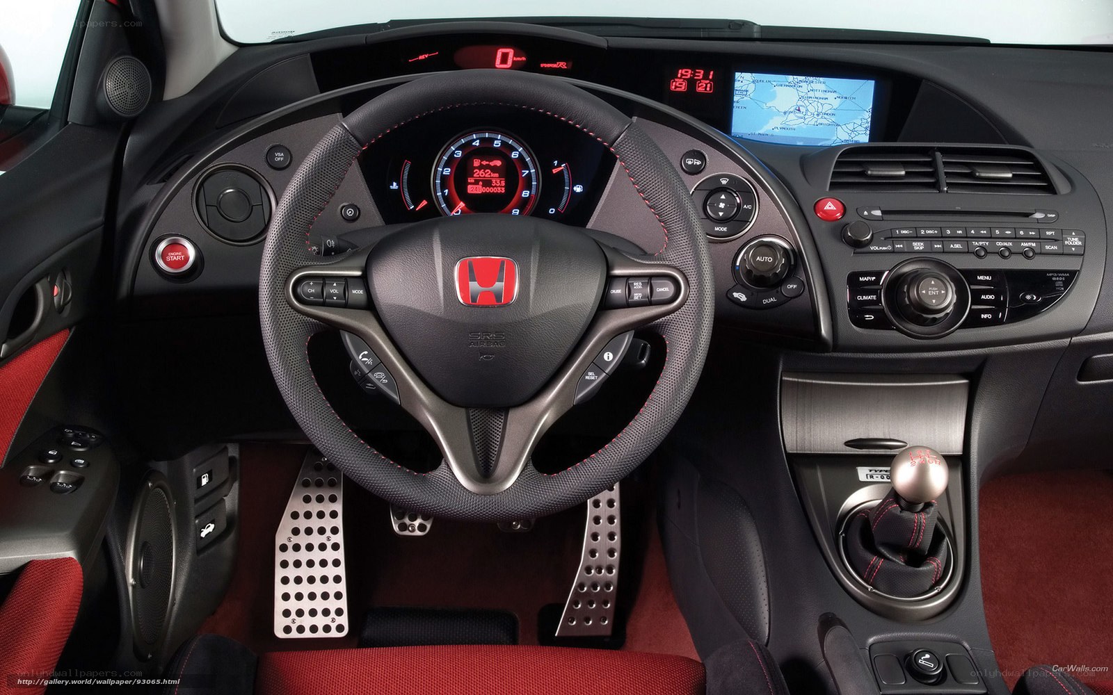 Honda Civic Type R interior