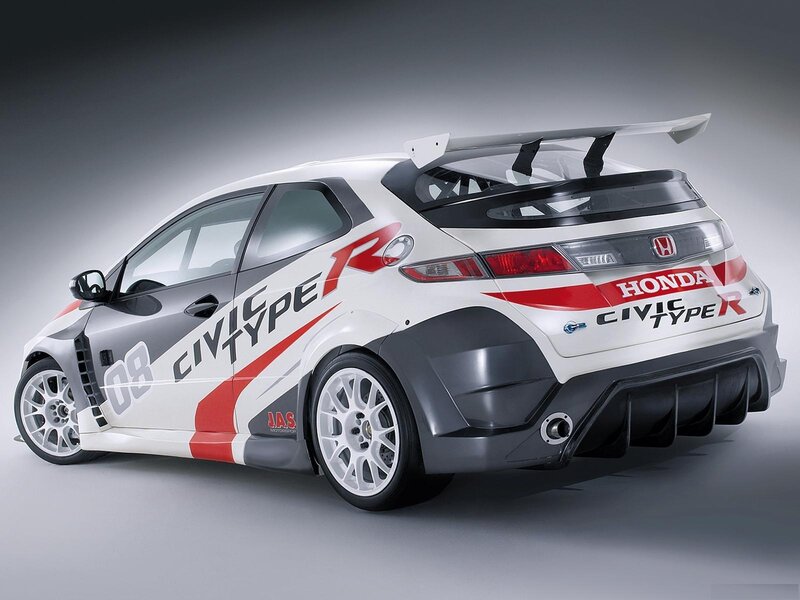Honda Civic Type R race car