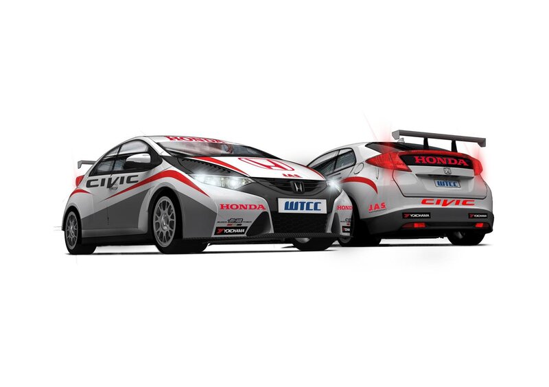 Honda Civic WTCR race cars