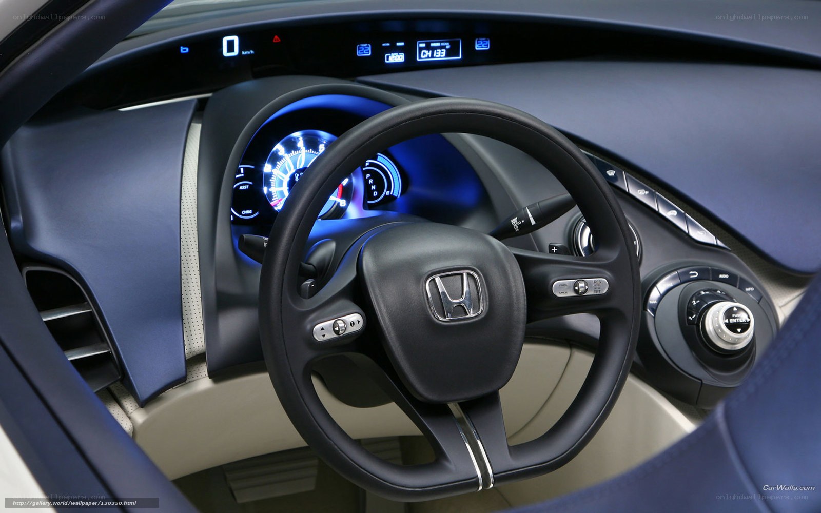 Honda concept car interior