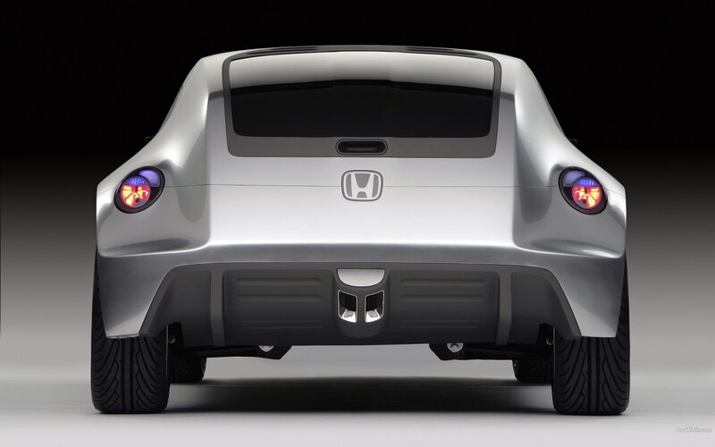Honda concept car rear view