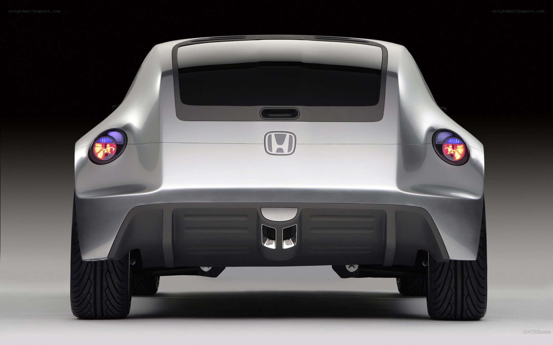 Honda concept car rear view
