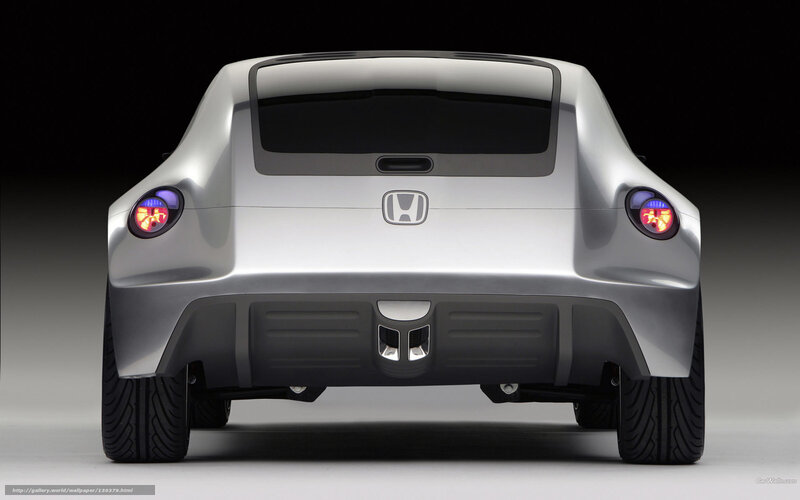 Honda concept car rear view