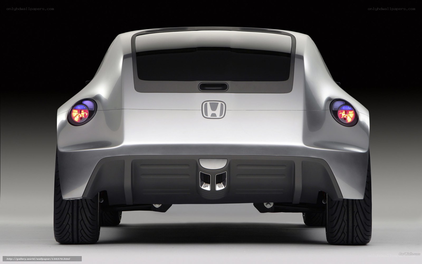 Honda concept car rear view