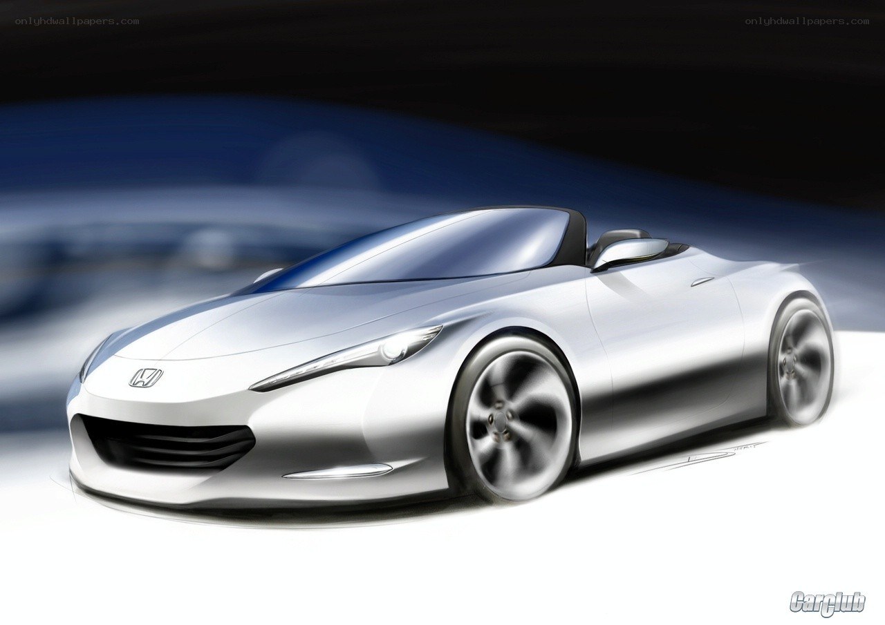 Honda concept car sketch