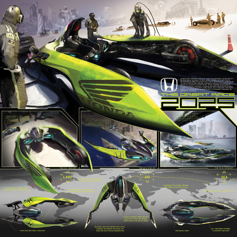 Honda Concept Vehicle Design
