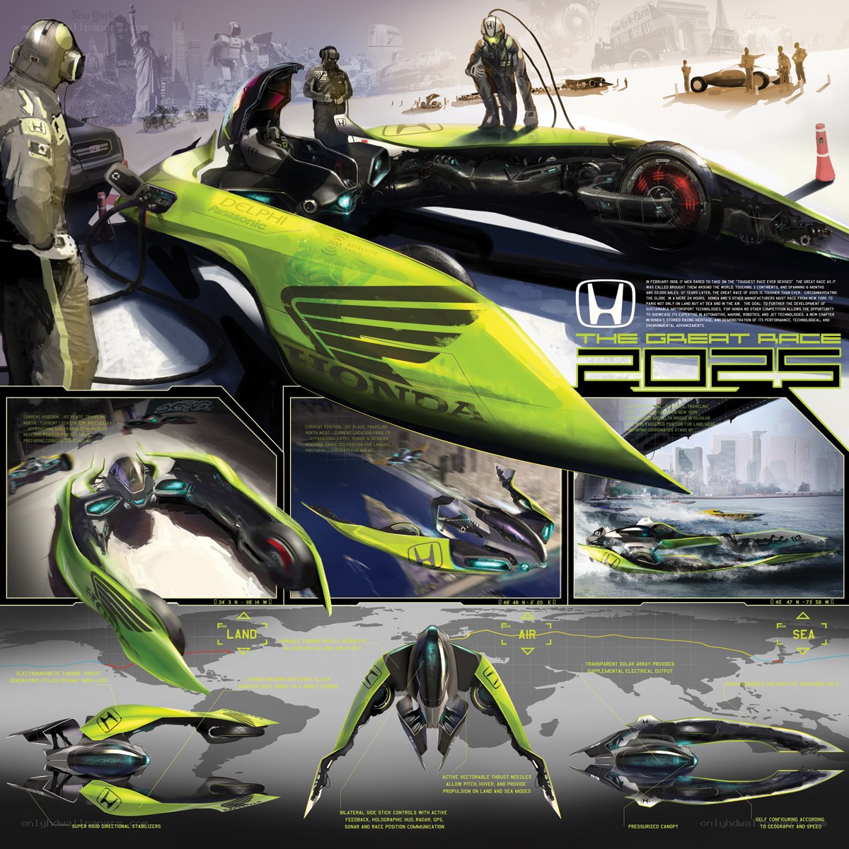 Honda Concept Vehicle Design
