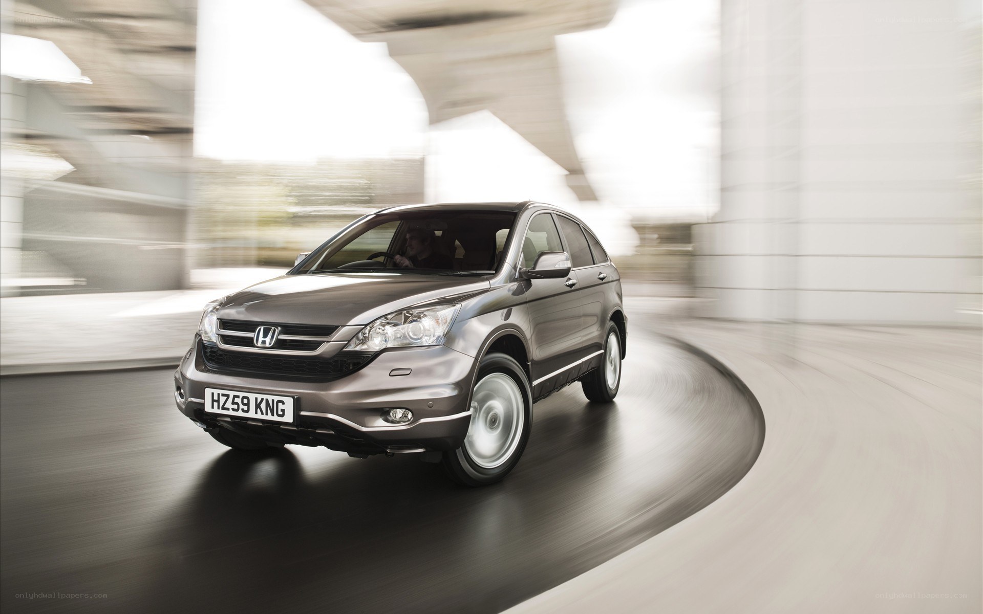 Honda CR-V in motion