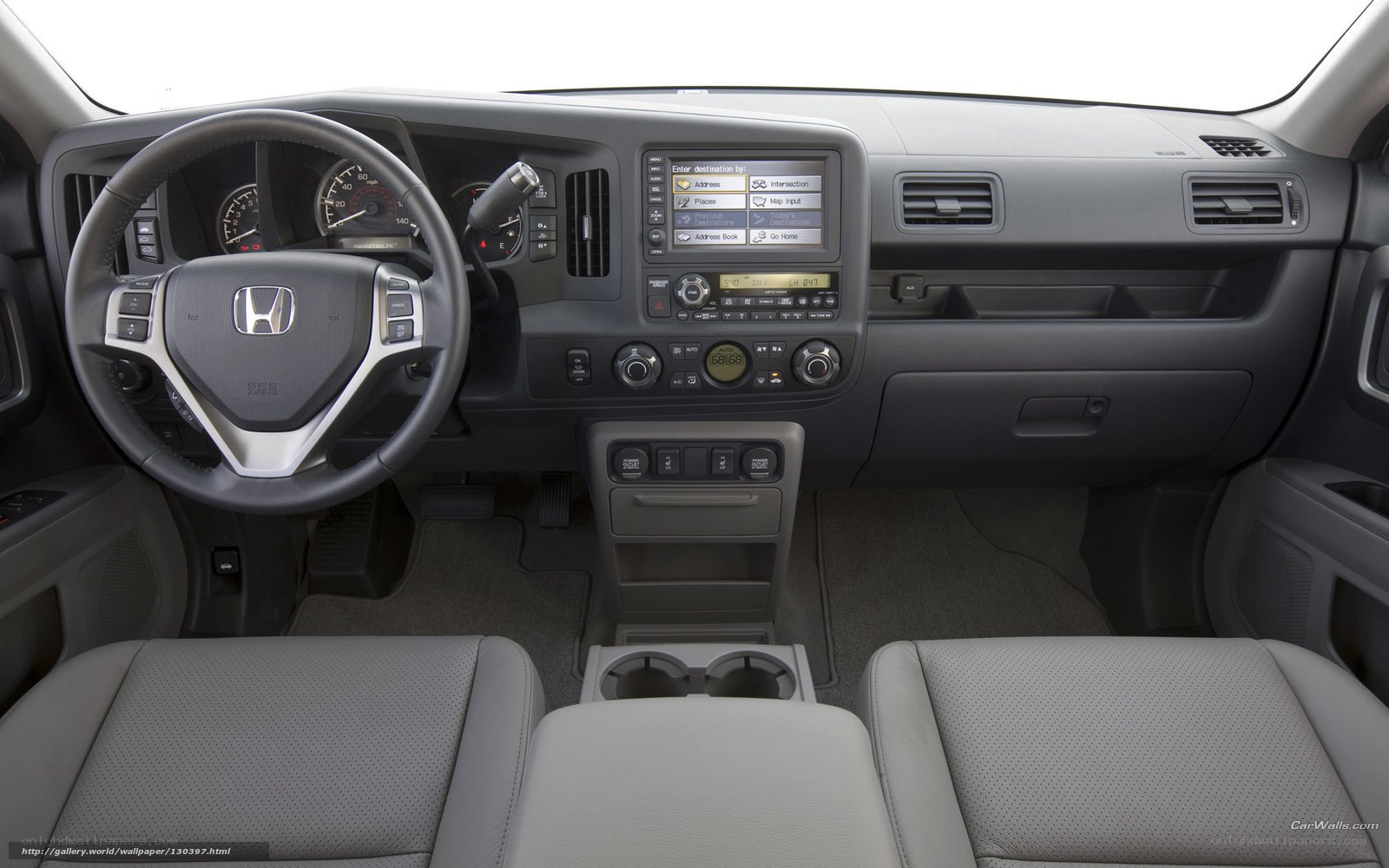 Honda CR-V interior dashboard