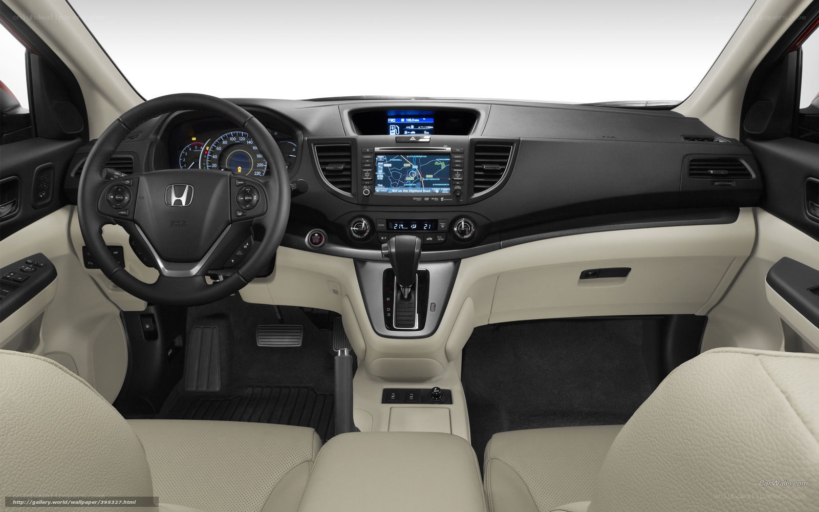 Honda CR-V interior dashboard