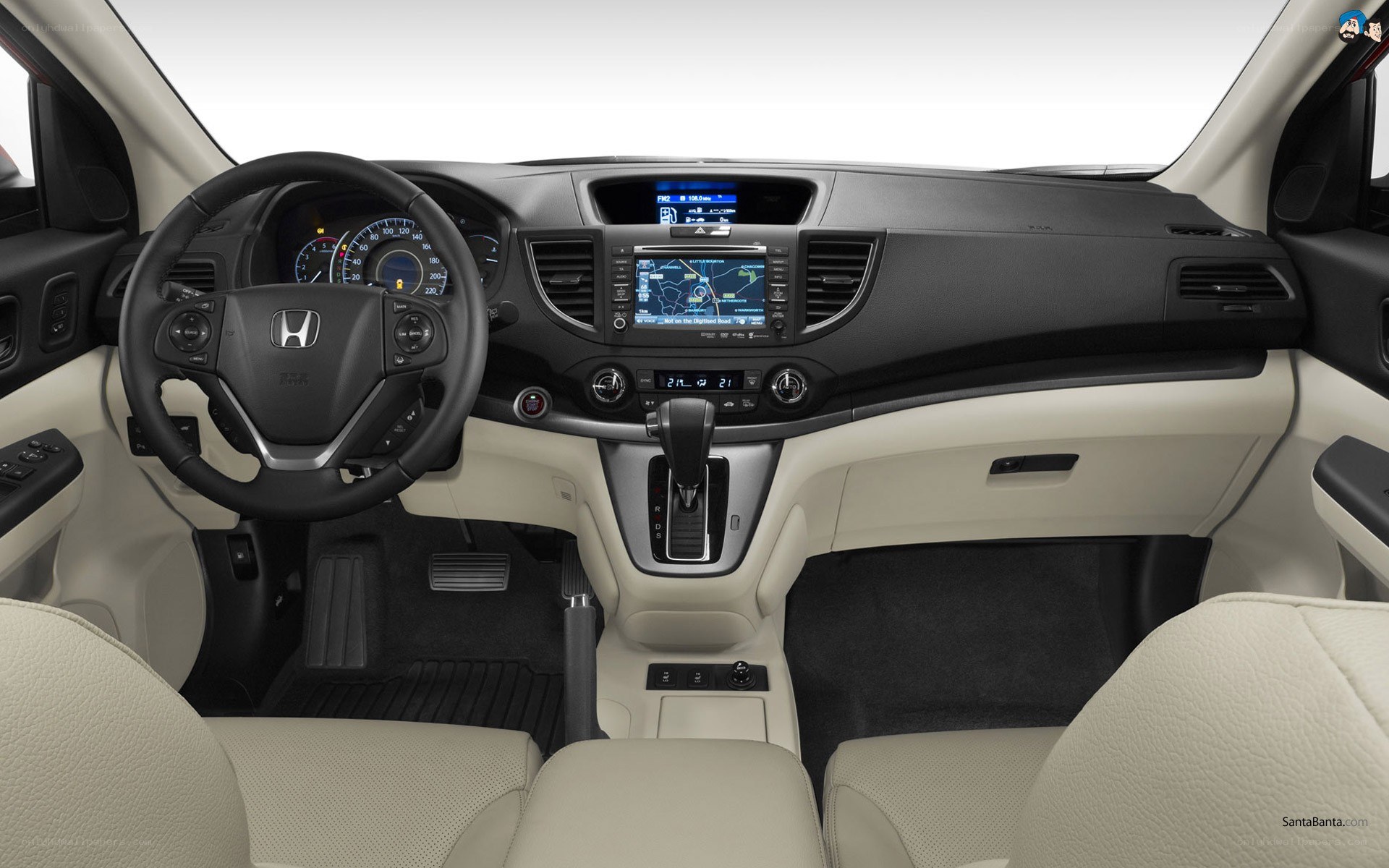 Honda CR-V interior dashboard
