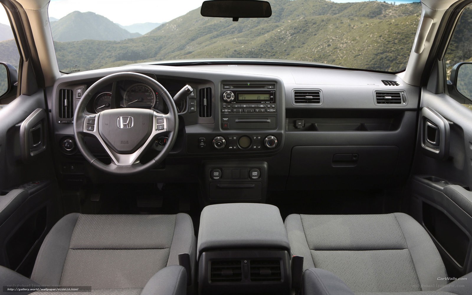 Honda CR-V interior view