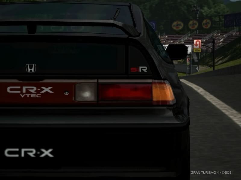 Honda CR-X VTEC rear view