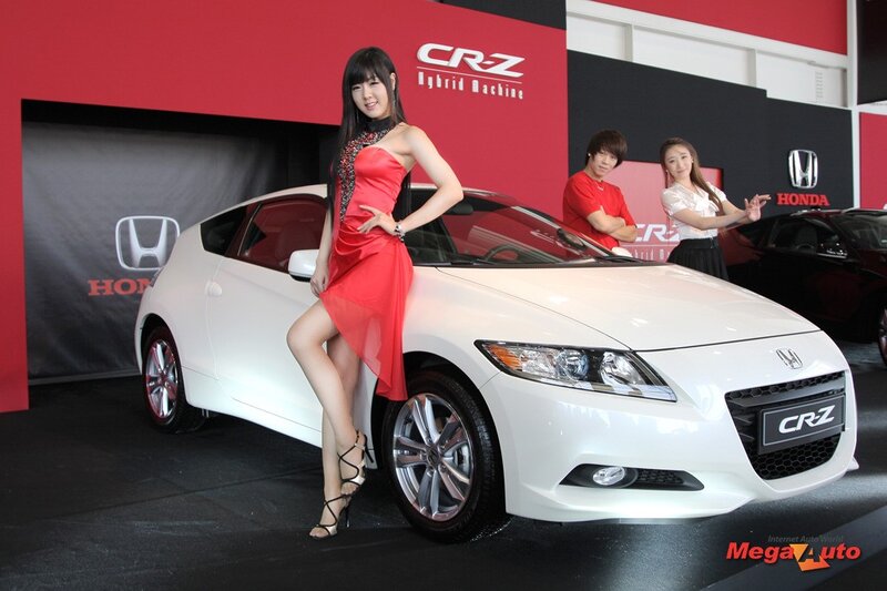 Honda CR-Z car show display