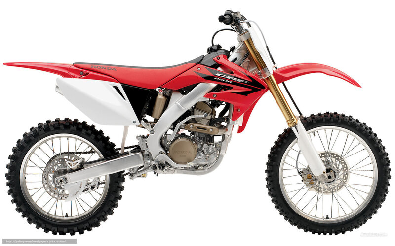 Honda CRF 250R dirt bike