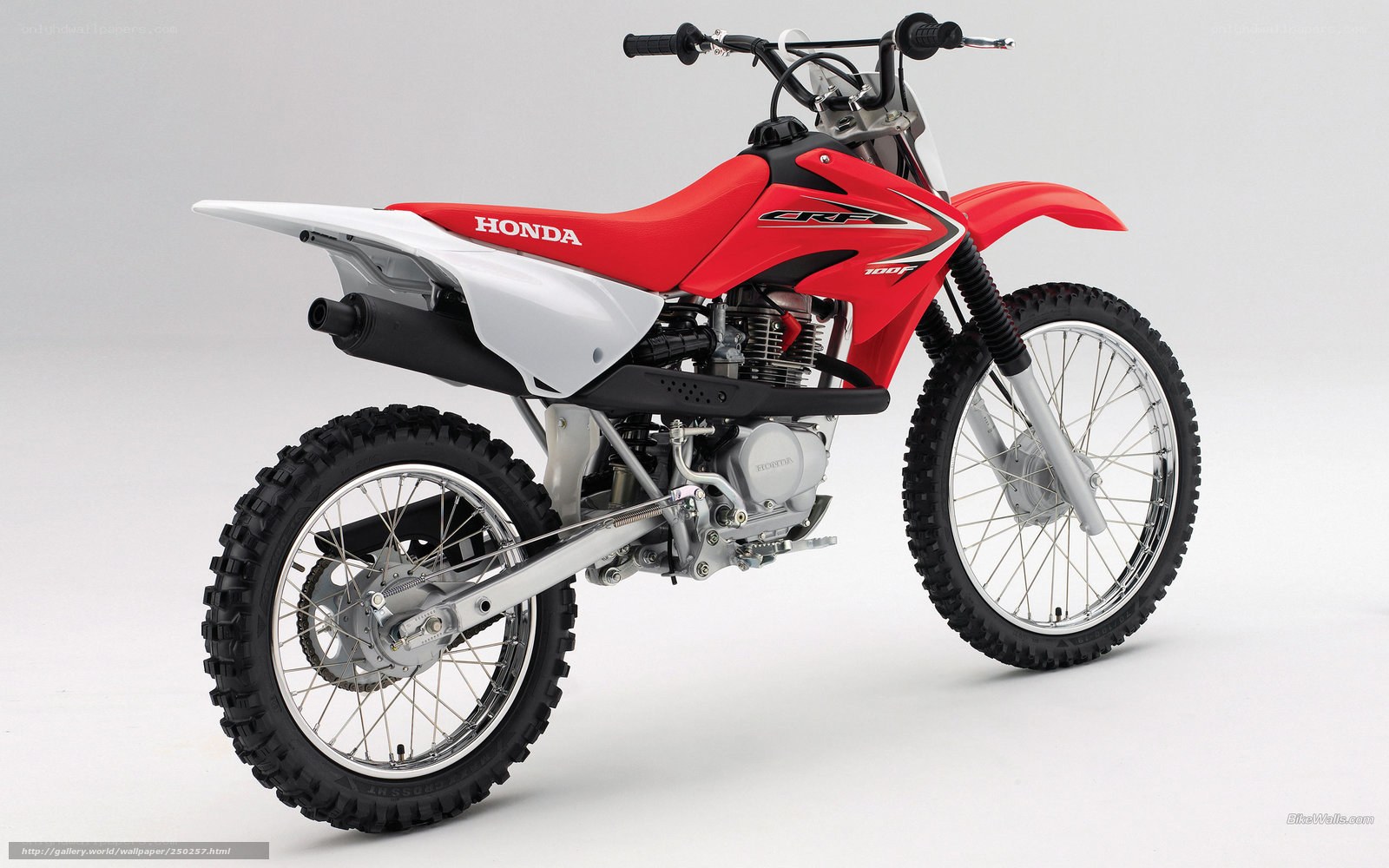 Honda CRF100F dirt bike