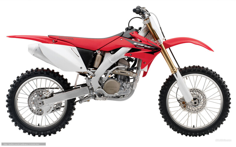 Honda CRF250R dirt bike
