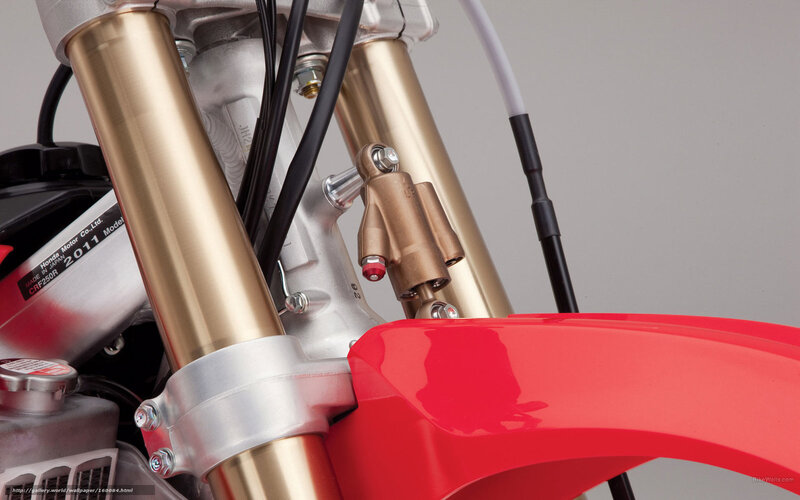 Honda CRF250R front suspension