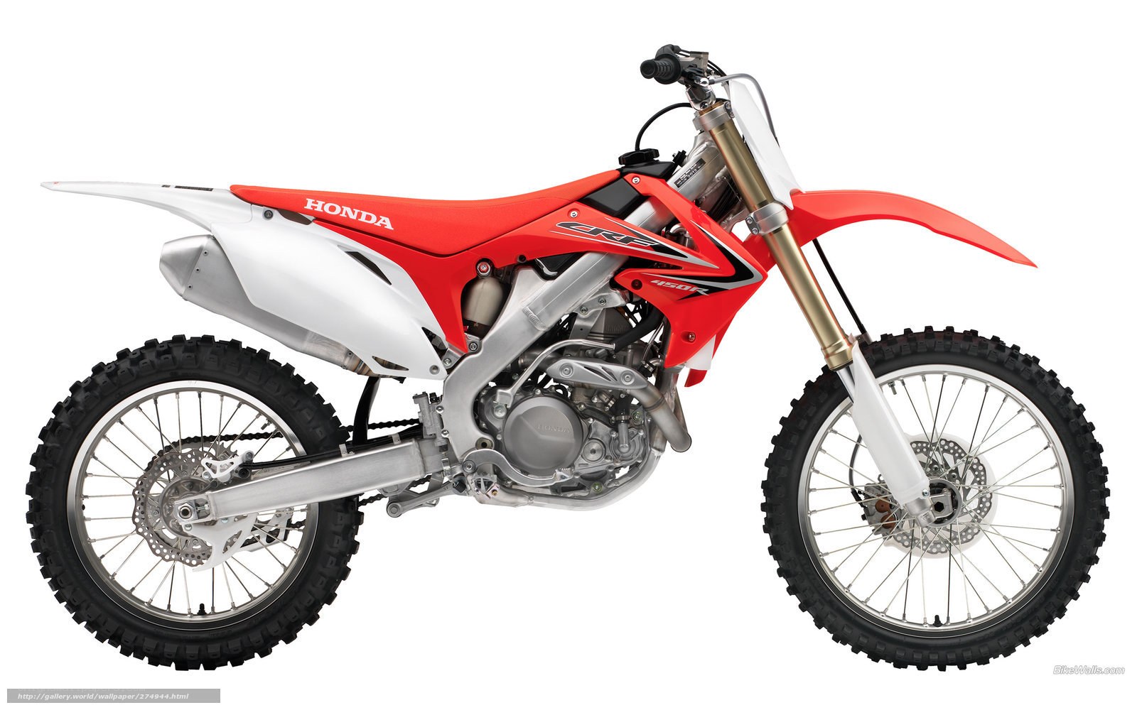 Honda CRF450R dirt bike