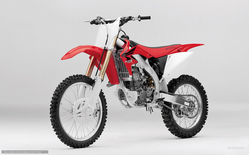 Honda CRF450R dirt bike