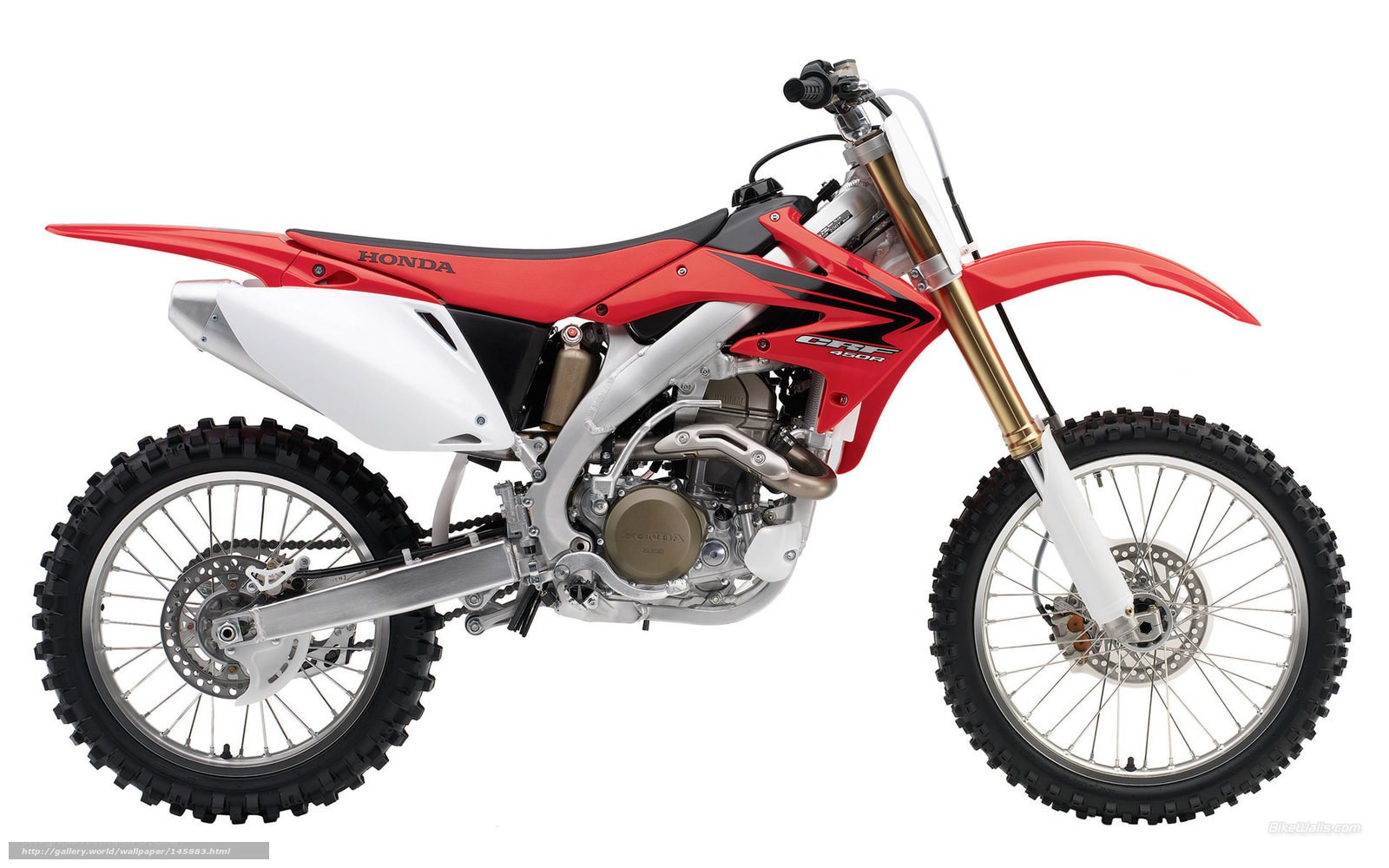 Honda CRF450R dirt bike