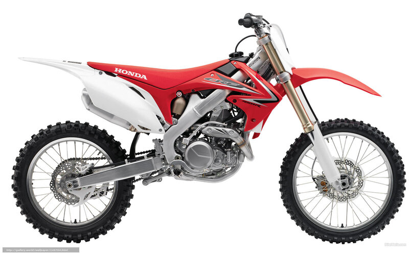 Honda CRF450R dirt bike