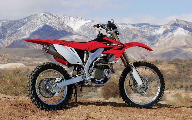 Honda CRF450X dirt bike