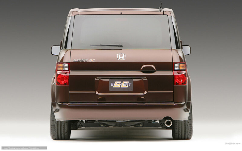 Honda Element SC rear view