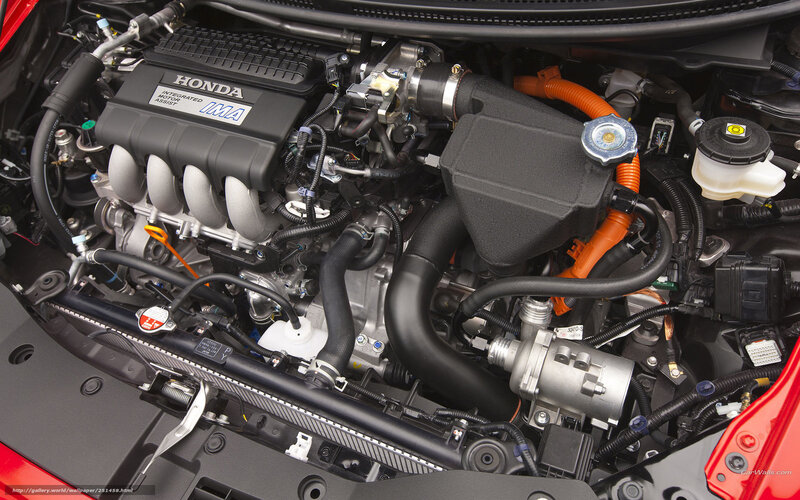 Honda Engine Bay — Black