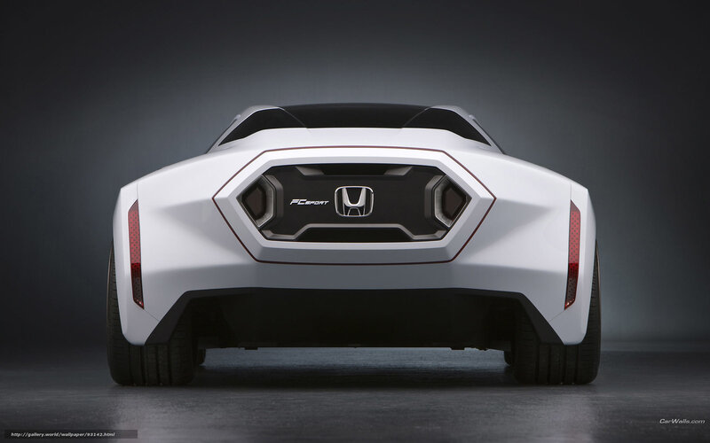 Honda FC Sport concept rear view