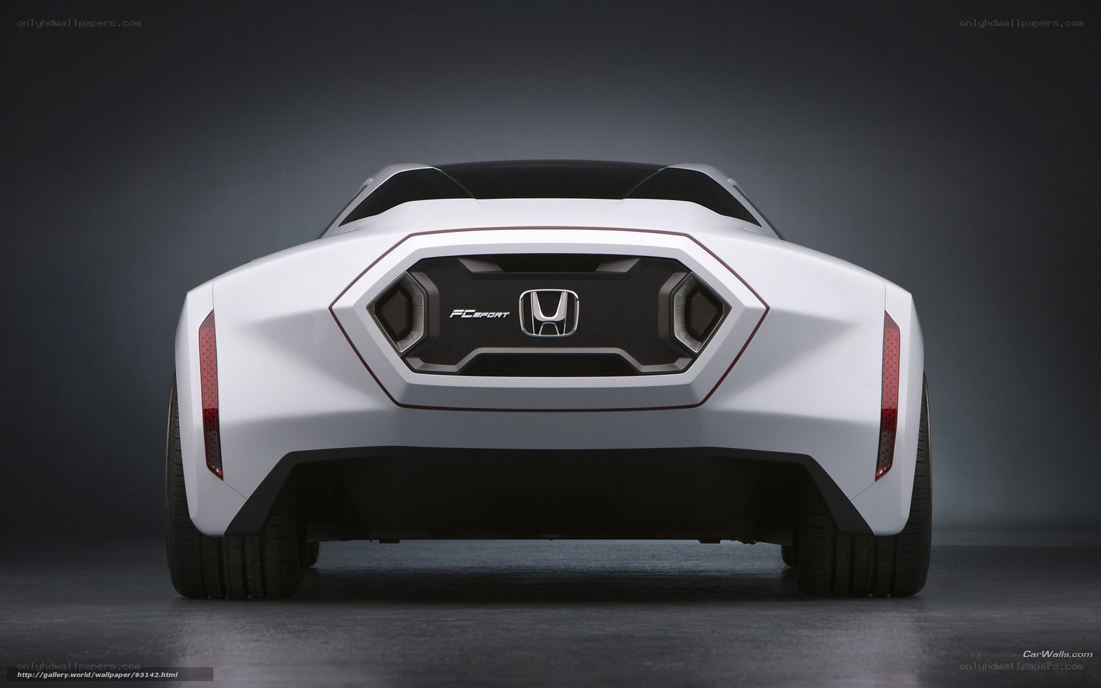 Honda FC Sport concept rear view
