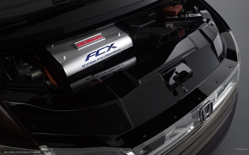 Honda FCX engine bay
