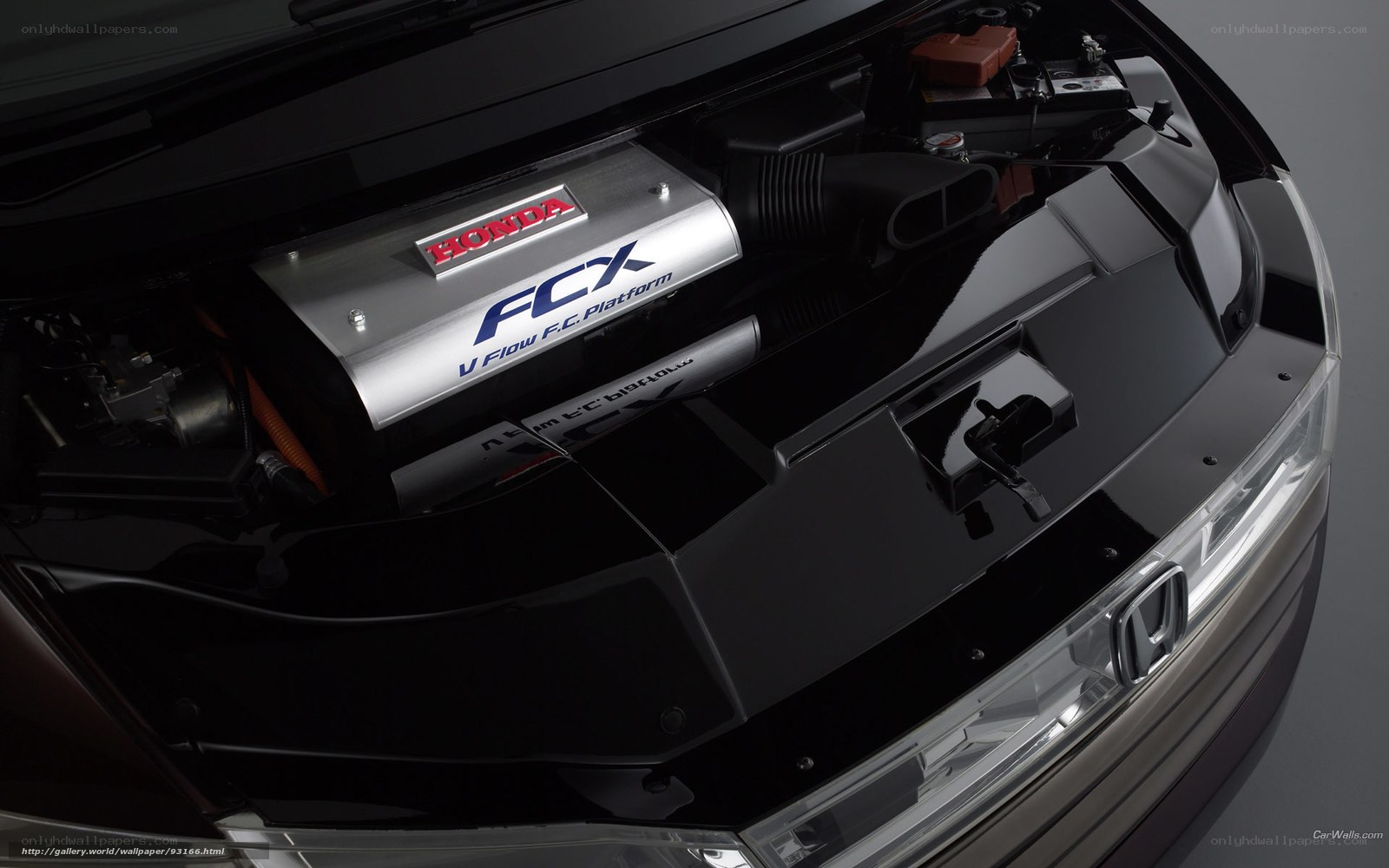 Honda FCX engine bay