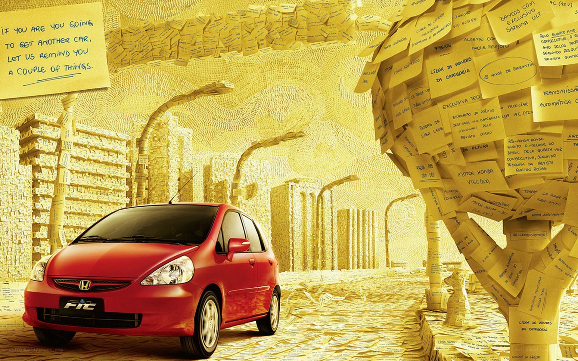 Honda Fit advertisement