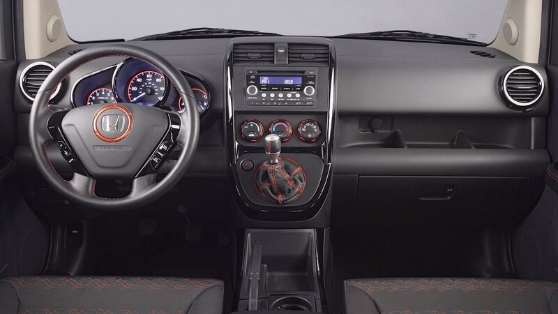 Honda Fit interior dashboard