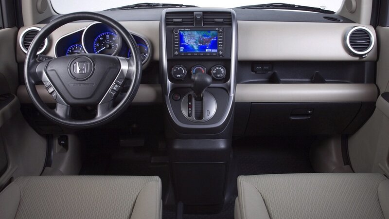 Honda Fit interior dashboard