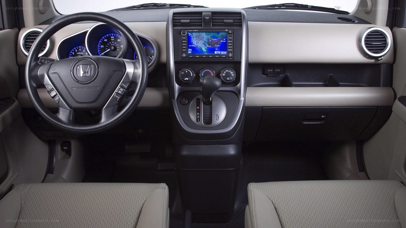 Honda Fit interior dashboard