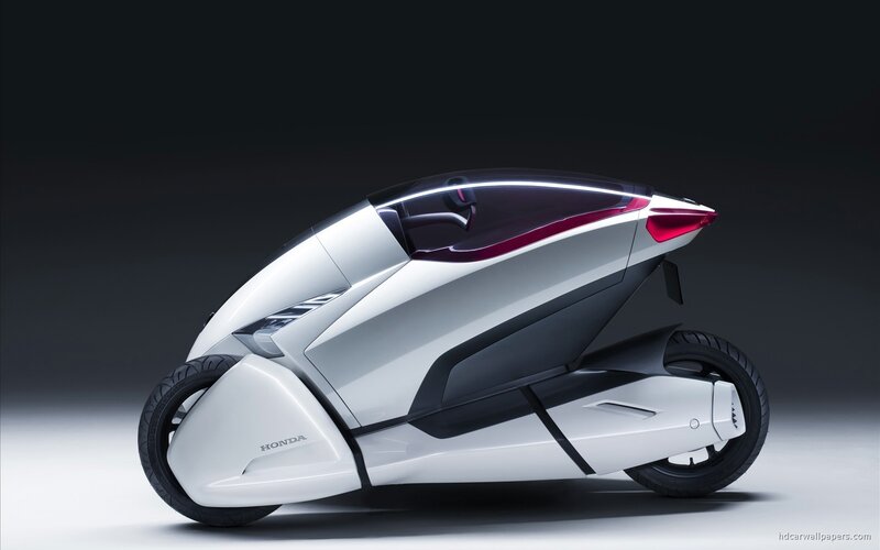 Honda futuristic concept vehicle