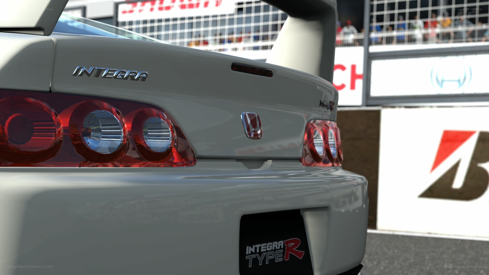 Honda Integra Type R rear view