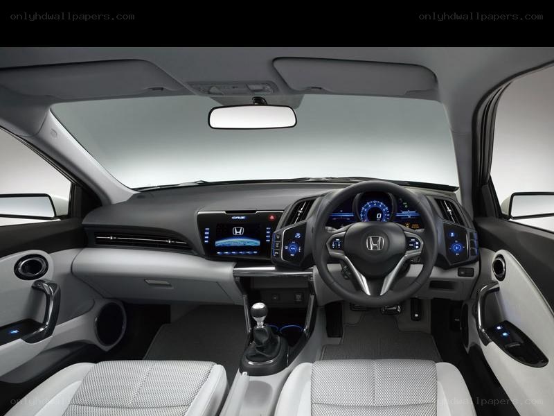 Honda interior dashboard view